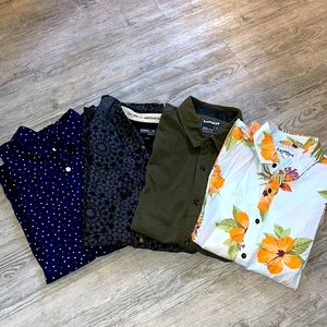 4 Short-sleeved Button Down Shirts - $25 for 4!